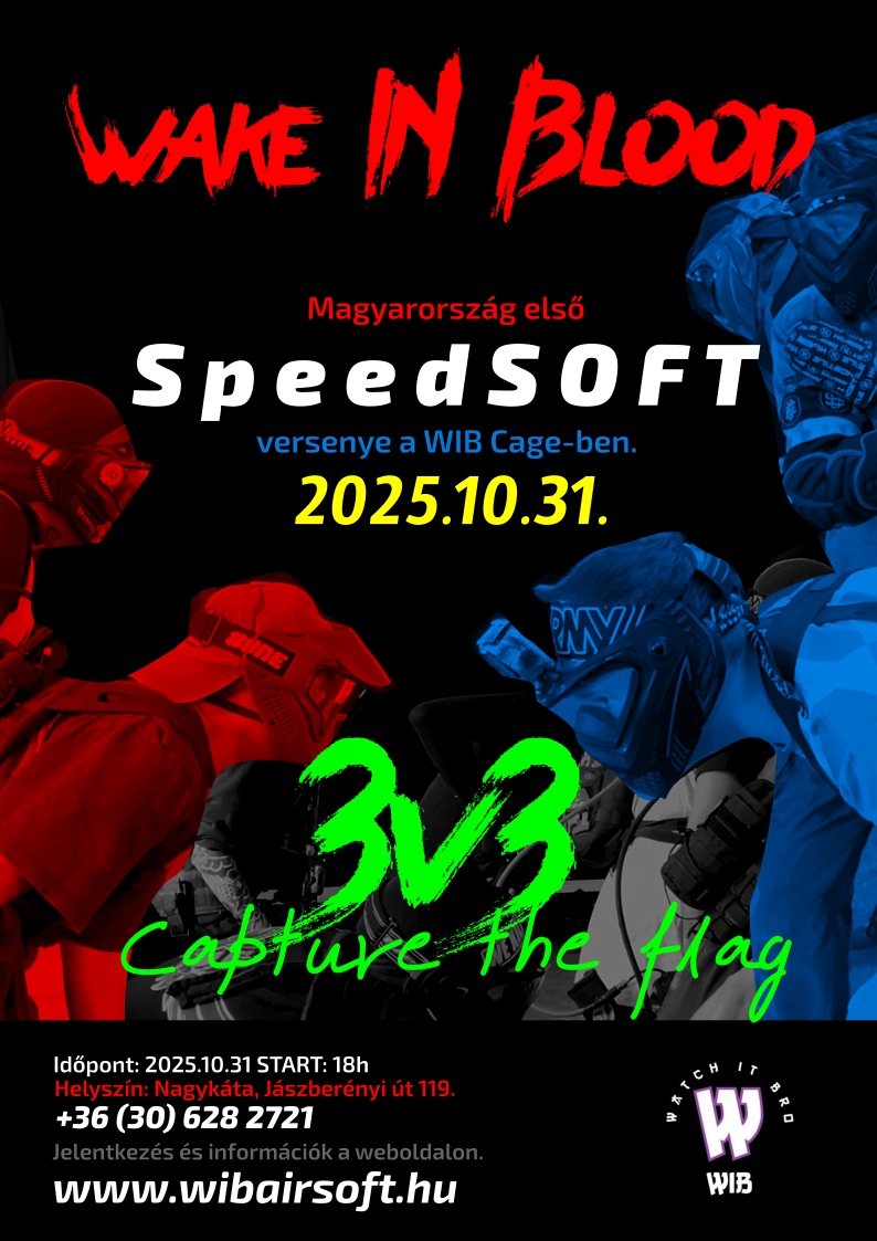 Első magyarországi speedsoft verseny WIB Cage