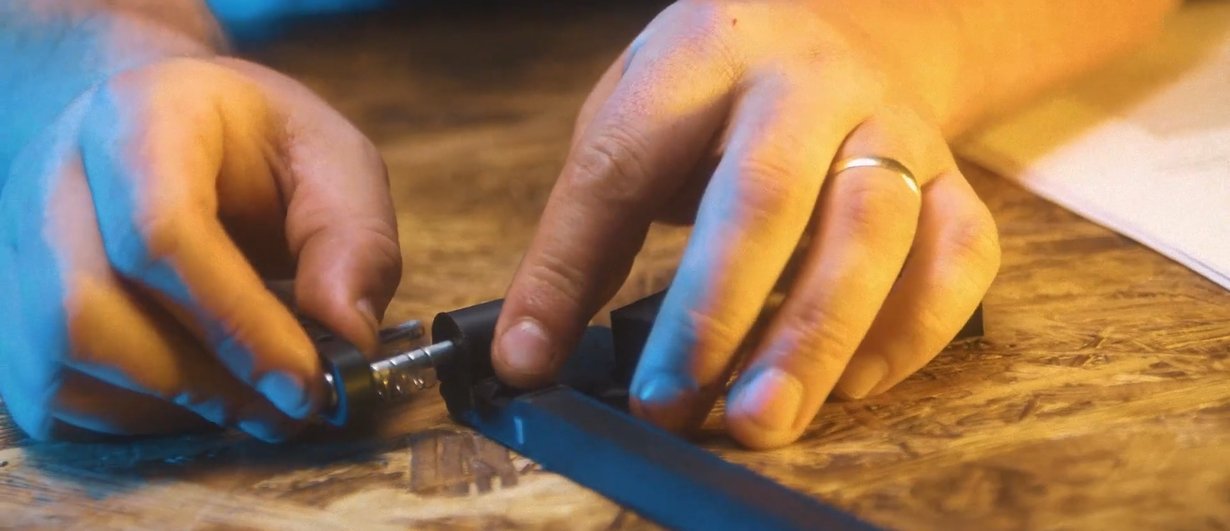 3D nyomtatott airsoft replika használhatósága stock