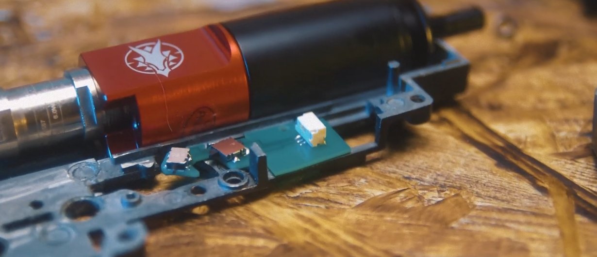 3D nyomtatott airsoft replika