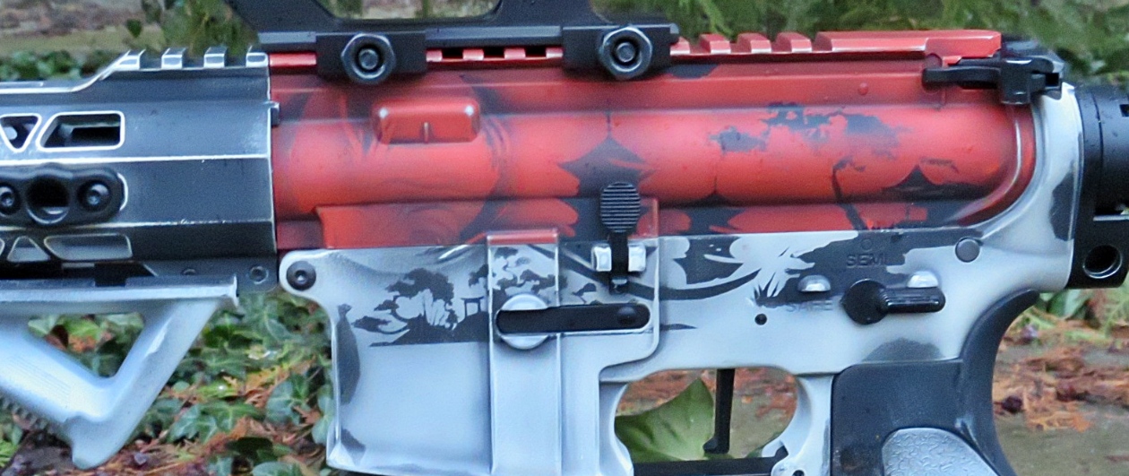 Airsoft fegyver festés