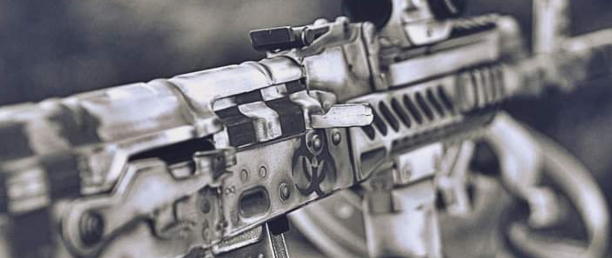 Airsoft fegyver festés