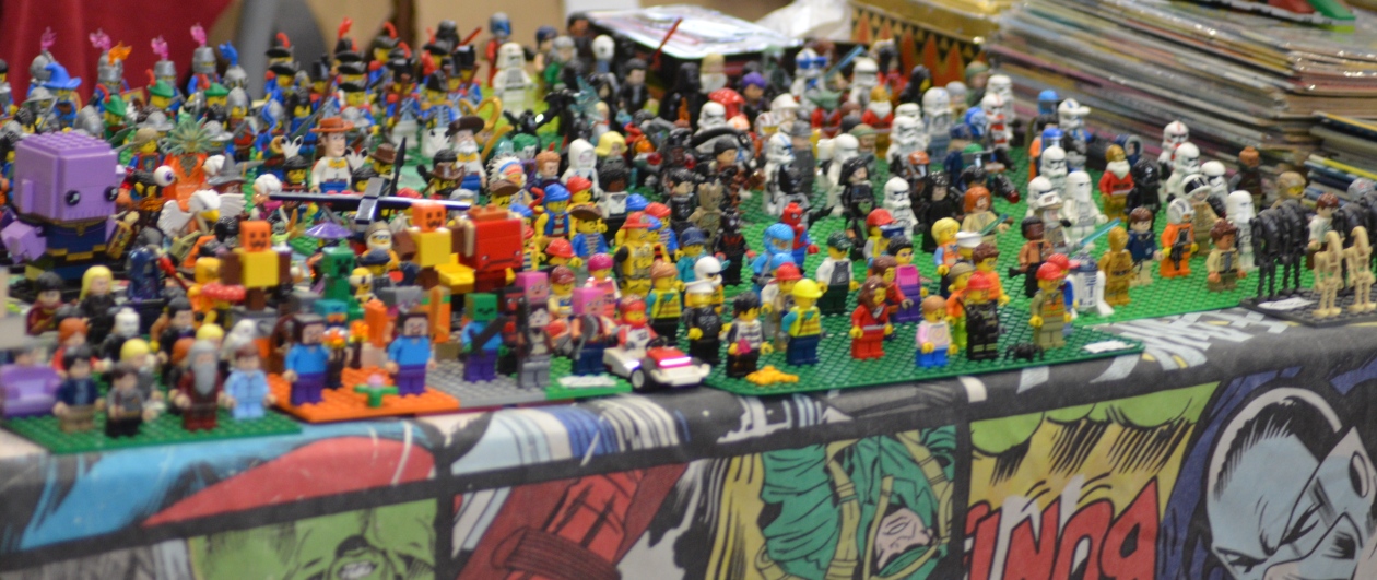 ICON fesztivál lego emberkék és lego cuccok