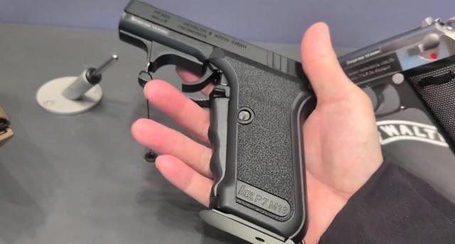 IWA2026 - Az Umarex H&K P7M13 GBB pisztoly végre elérhető airsoft verzióban