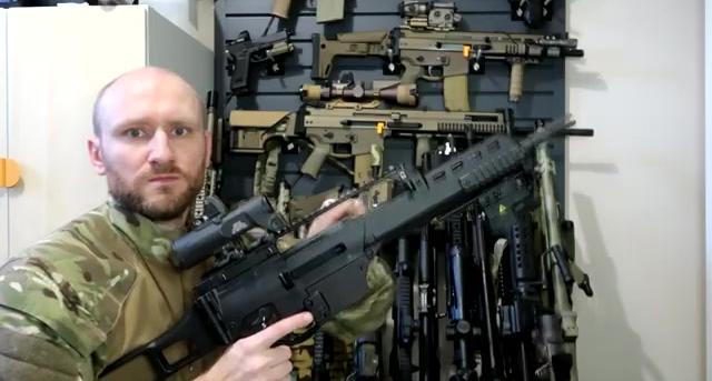 G36 átalakítás a Frog Engineeringtől: M4-es tárak és HPA egy GBBR-ben