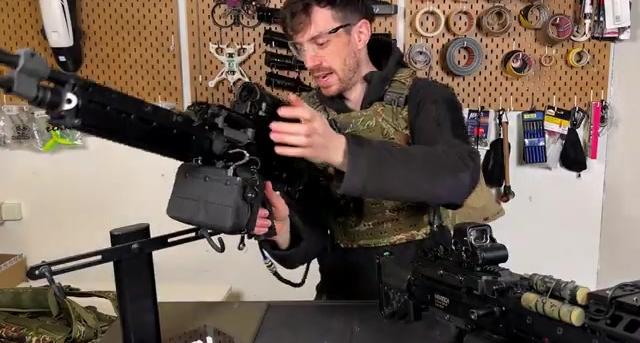 Megőrült a SSR249: igazi blowback és thermal optika egy LMG-ben