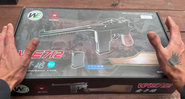 Full-auto Mauser C96: életre kelt a Broomhandle-legenda GBB kivitelben