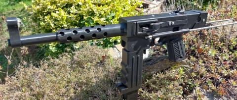 AAP-01 MAT-49 átalakítása 3d nyomtatott alkatrészekkel fakegun airsoft, airsoftonly