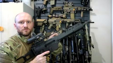 G36 átalakítás a Frog Engineeringtől: M4-es tárak és HPA egy GBBR-ben