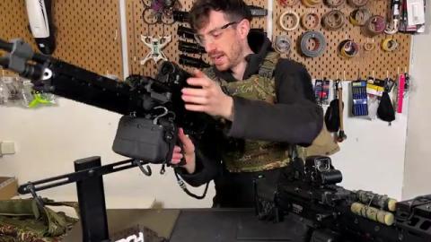 Megőrült a SSR249: igazi blowback és thermal optika egy LMG-ben